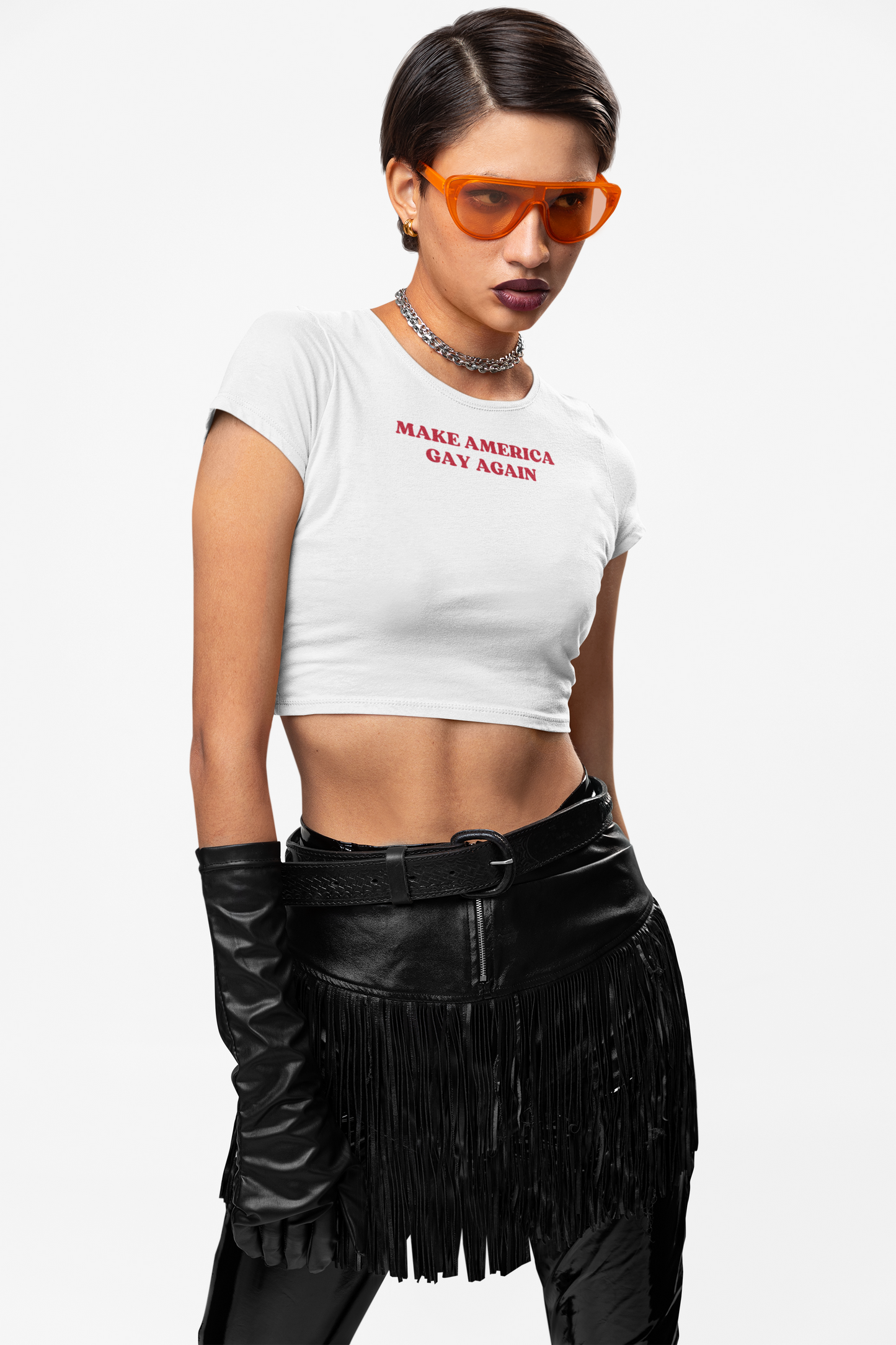 MAKE AMERICA GAY AGAIN Baby Tee