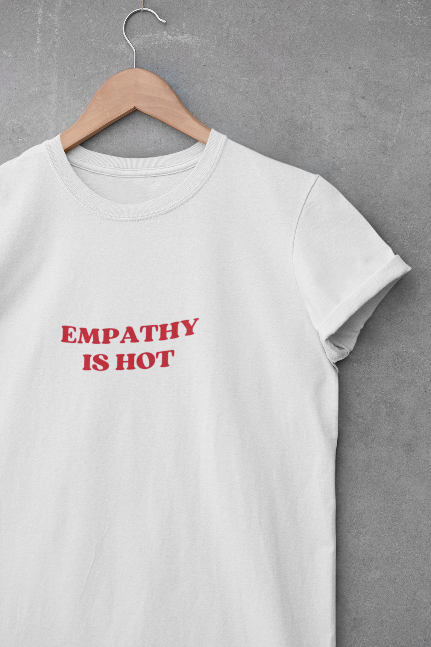EMPATHY IS HOT baby tee